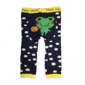 legging-bebe-grenouille-pois