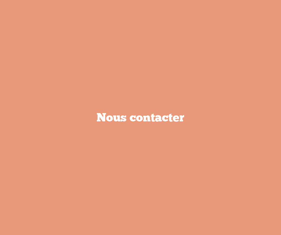 Nous contacter